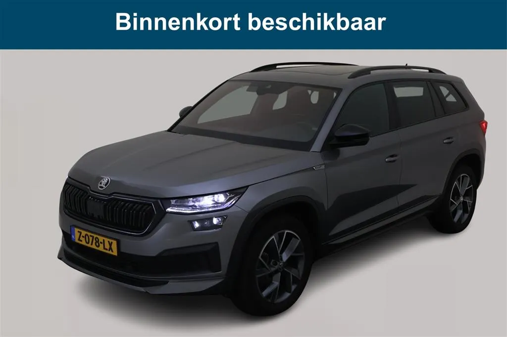 Occasion Škoda Kodiaq 1.5 TSI 150pk DSG Sportl Bns As Fun Nav Trav Pano Haak 7p Z078LX